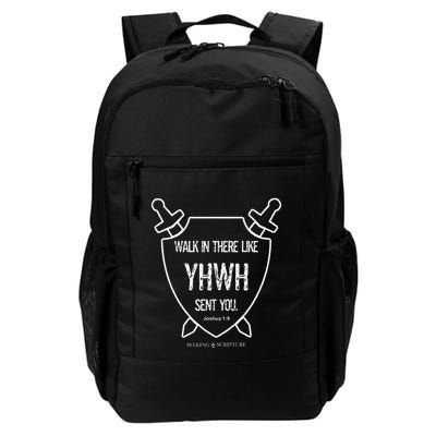 Walk In There Like Yhwh Sent You Joshua 19 Daily Commute Backpack