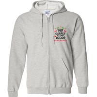 Why Is The Carpet All Wet, TODD Ugly Christmas Sweater Full Zip Hoodie