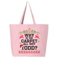 Why Is The Carpet All Wet, TODD Ugly Christmas Sweater 25L Jumbo Tote