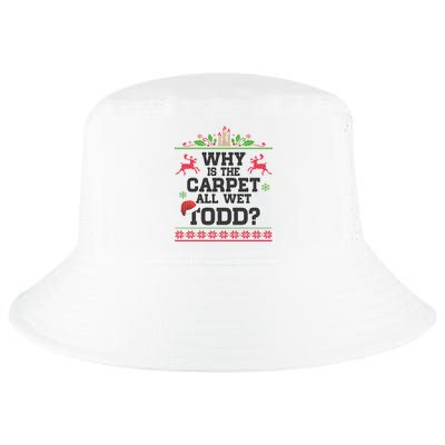 Why Is The Carpet All Wet, TODD Ugly Christmas Sweater Cool Comfort Performance Bucket Hat