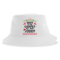 Why Is The Carpet All Wet, TODD Ugly Christmas Sweater Sustainable Bucket Hat