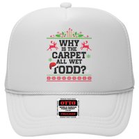 Why Is The Carpet All Wet, TODD Ugly Christmas Sweater Hat