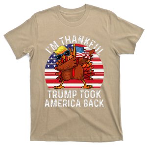 Winner IM Thankful Trump Won Took America Back Thanksgiving T-Shirt