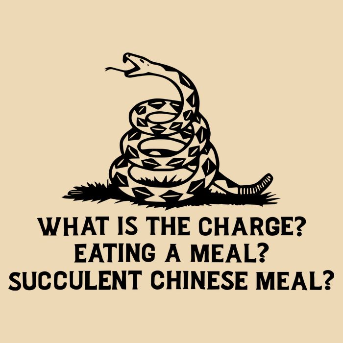 What Is The Charge Eating A Meal A Succulent Chinese Meal Drawstring Bag