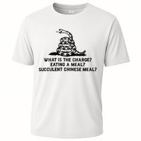 What Is The Charge Eating A Meal A Succulent Chinese Meal Cooling Performance Crew T-Shirt