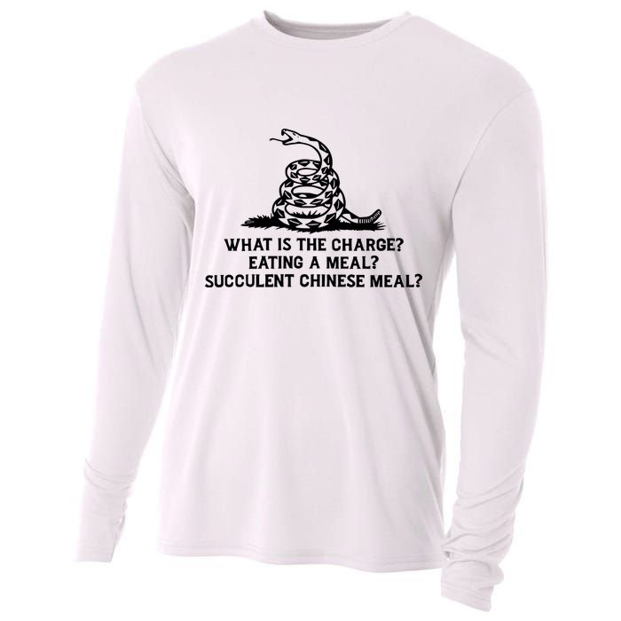 What Is The Charge Eating A Meal A Succulent Chinese Meal Cooling Performance Long Sleeve Crew