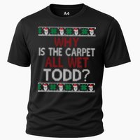 Why Is The Carpet All Wet Todd? Couples Matching Christmas Performance Shirt