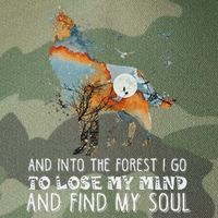 Wolf Into The Forest I Go To Lose My Mind And Find My Soul Legacy Tie Dye Trucker Hat