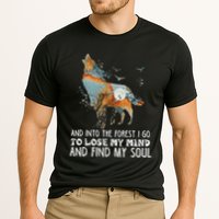 Wolf Into The Forest I Go To Lose My Mind And Find My Soul Performance Shirt