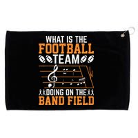 What Is The Football Team Doing On Band Field Marching Band Grommeted Golf Towel