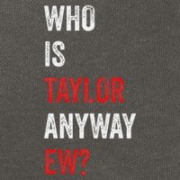 Who Is Taylor Anyway Ew Taylor Ew First Name Cotton Canvas Backpack