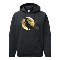 Witch and The Moon Performance Fleece Hoodie