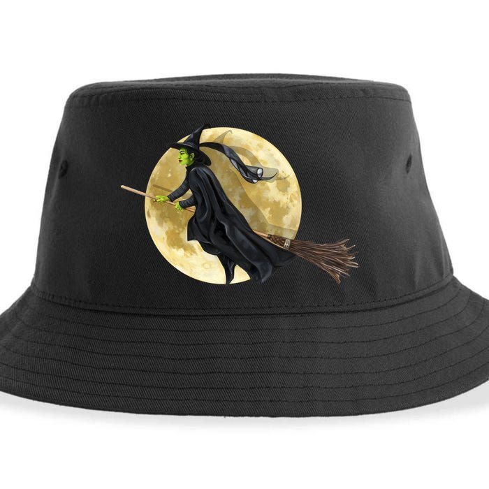 Witch and The Moon Sustainable Bucket Hat