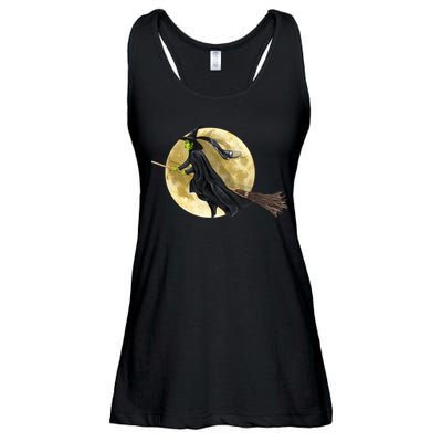 Witch and The Moon Ladies Essential Flowy Tank