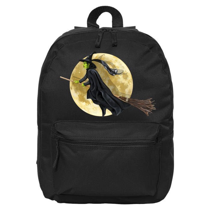 Witch and The Moon 16 in Basic Backpack