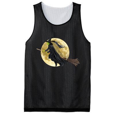 Witch and The Moon Mesh Reversible Basketball Jersey Tank