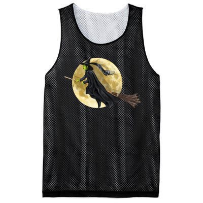 Witch and The Moon Mesh Reversible Basketball Jersey Tank