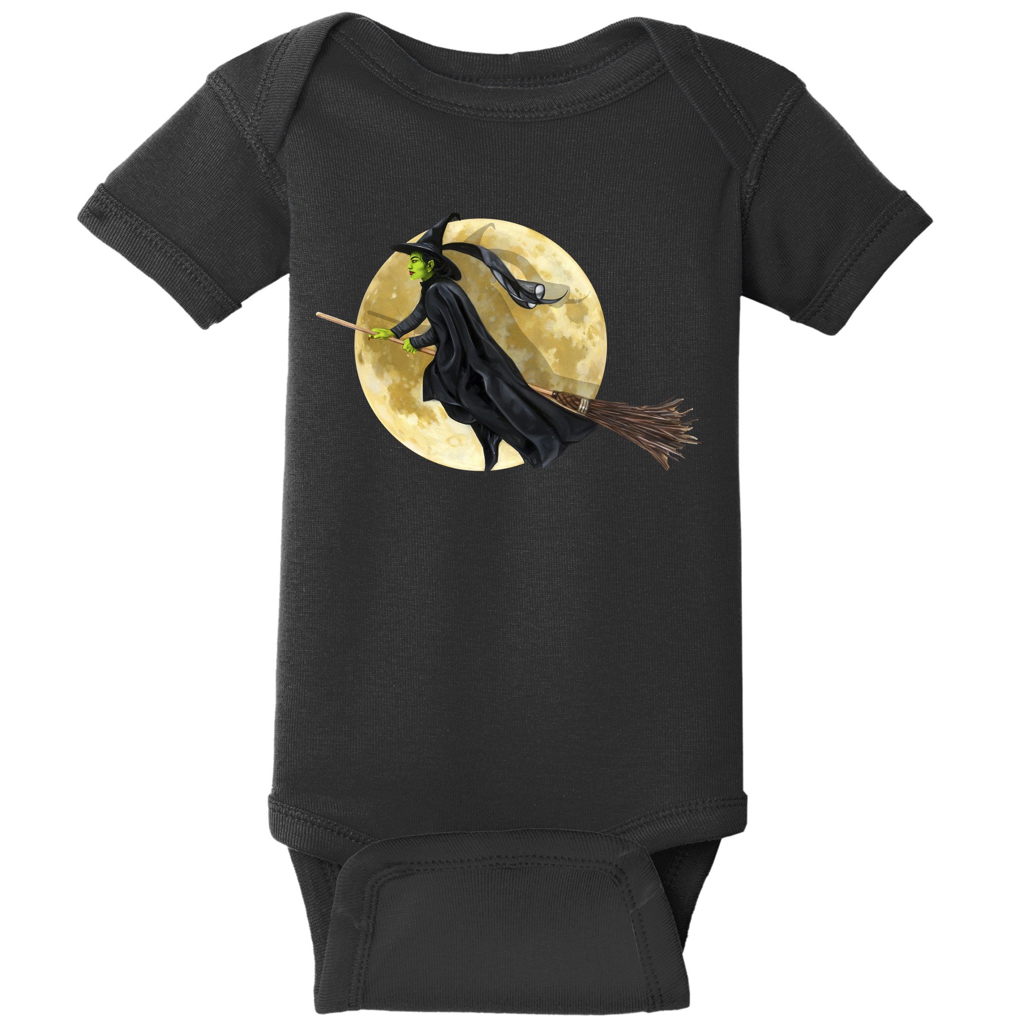 Witch and The Moon Baby Bodysuit