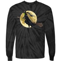 Witch and The Moon Tie-Dye Long Sleeve Shirt