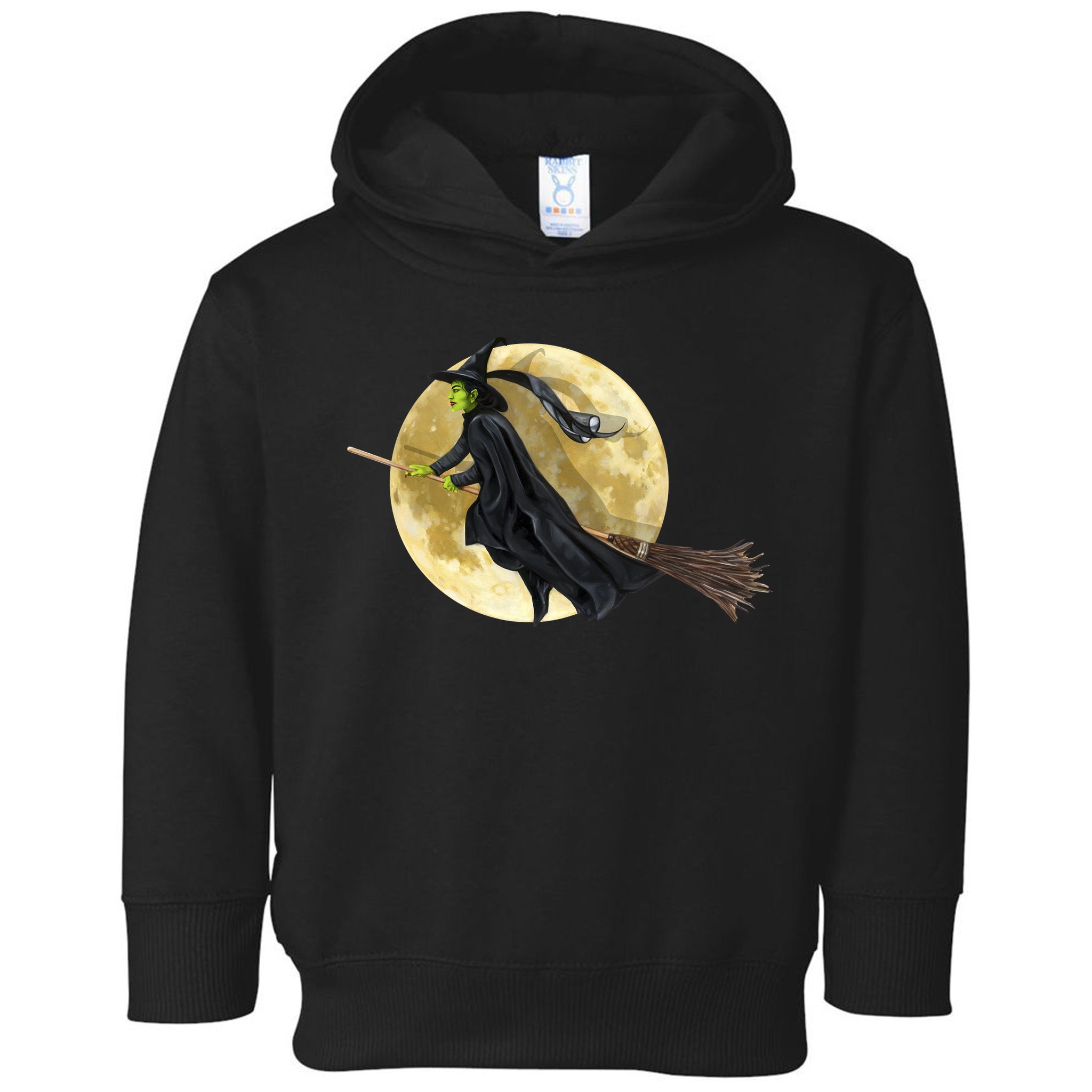 Witch and The Moon Toddler Hoodie