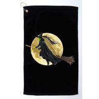 Witch and The Moon Golf Towel