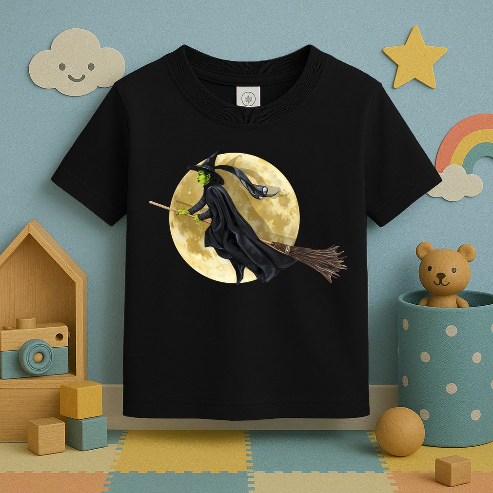 Witch and The Moon Toddler T-Shirt
