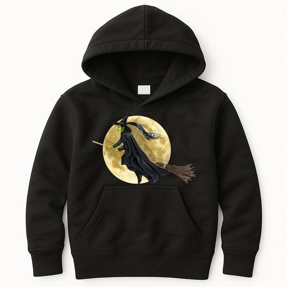 Witch and The Moon Kids Hoodie