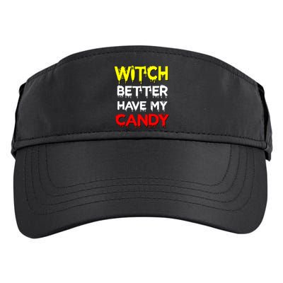 Witch Better Have My Candy Adult Drive Performance Visor