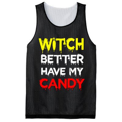 Witch Better Have My Candy Mesh Reversible Basketball Jersey Tank
