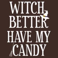 Witch Better Have My Candy Halloween Short Acrylic Beanie