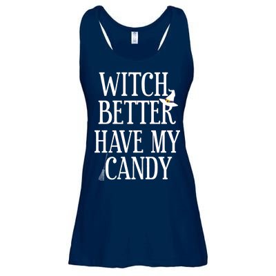 Witch Better Have My Candy Halloween Ladies Essential Flowy Tank