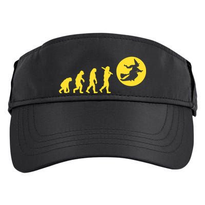 Witch Evolution Funny Halloween Adult Drive Performance Visor
