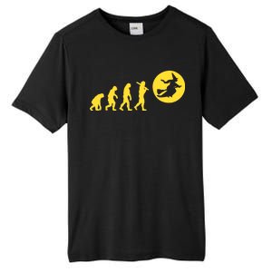 Witch Evolution Funny Halloween Tall Fusion ChromaSoft Performance T-Shirt