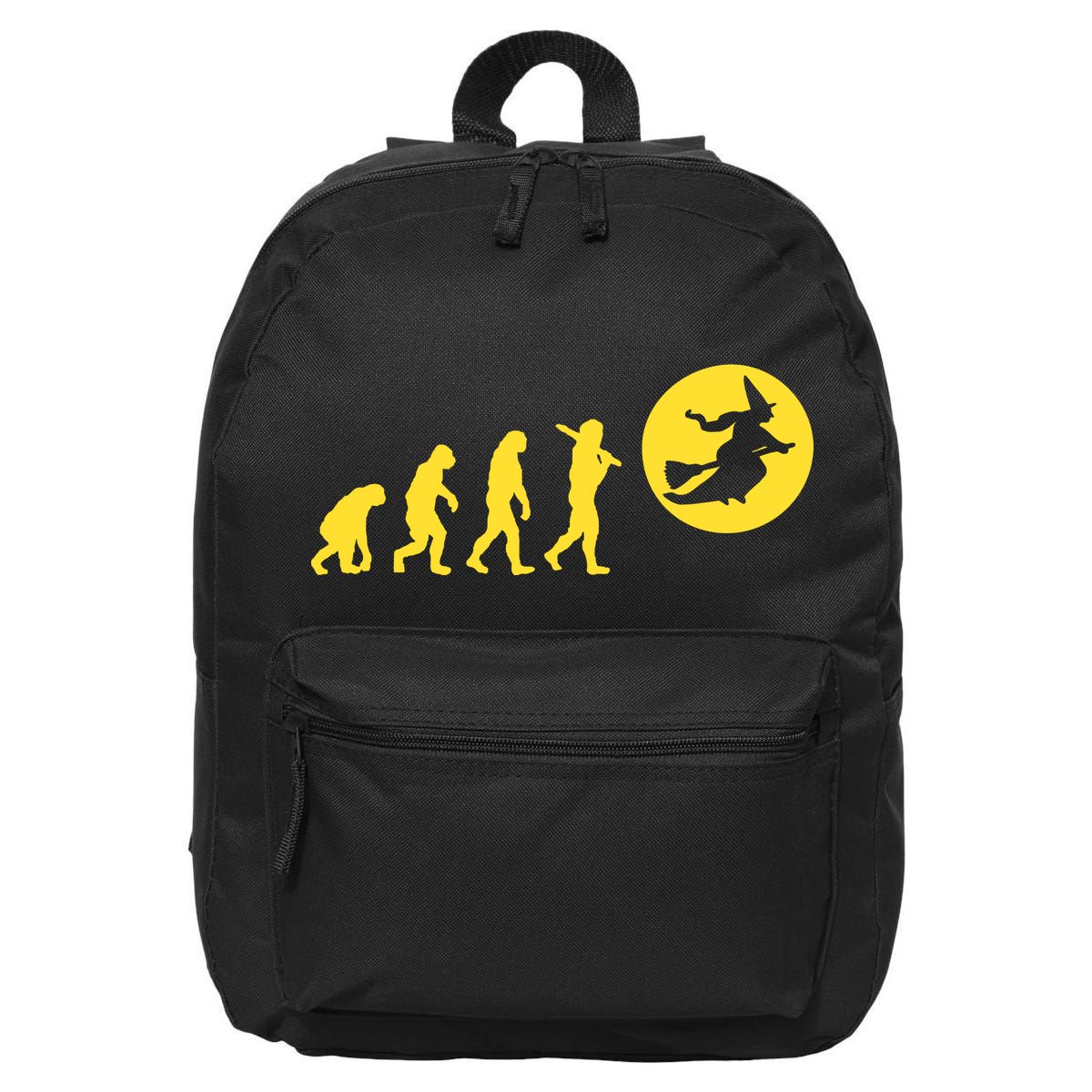 Witch Evolution Funny Halloween 16 in Basic Backpack