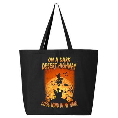 Witch On A Dark Desert Highway Witch Cool Wind In My Hair 25L Jumbo Tote
