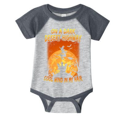 Witch On A Dark Desert Highway Witch Cool Wind In My Hair Infant Baby Jersey Bodysuit