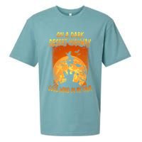Witch On A Dark Desert Highway Witch Cool Wind In My Hair Sueded Cloud Jersey T-Shirt