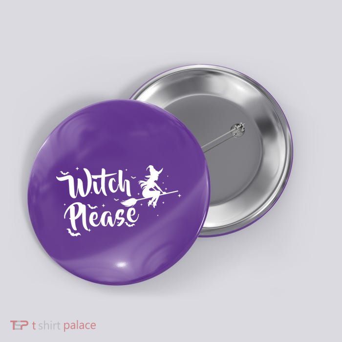 Witch Please Button