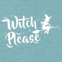 Witch Please Sueded Cloud Jersey T-Shirt