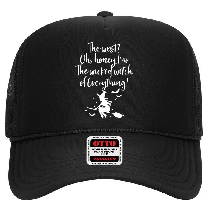 Witched Witch OF Everything High Crown Mesh Back Trucker Hat