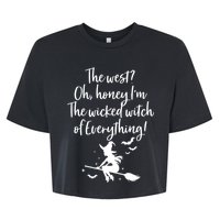 Witched Witch OF Everything Bella+Canvas Jersey Crop Tee