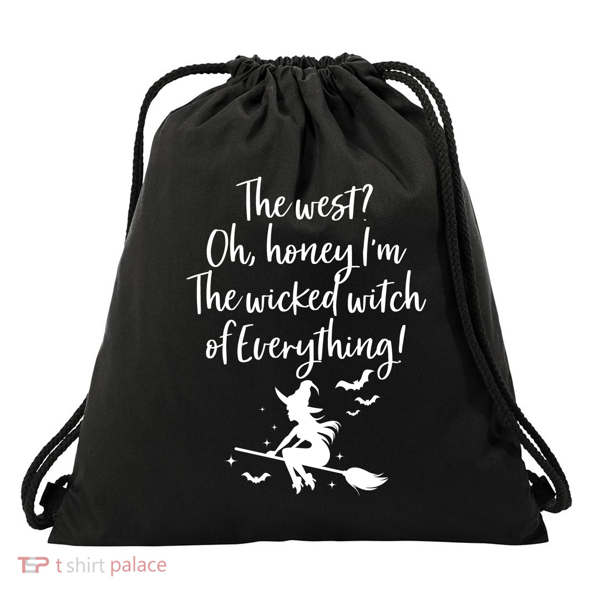 Witched Witch OF Everything Drawstring Bag