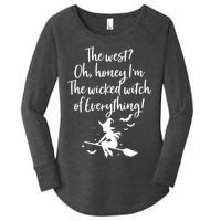 Witched Witch OF Everything Women's Perfect Tri Tunic Long Sleeve Shirt