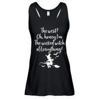 Witched Witch OF Everything Ladies Essential Flowy Tank