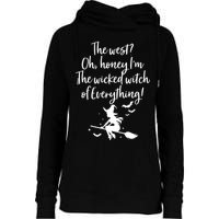 Witched Witch OF Everything Womens Funnel Neck Pullover Hood