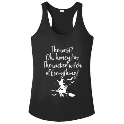 Witched Witch OF Everything Ladies PosiCharge Competitor Racerback Tank