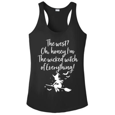 Witched Witch OF Everything Ladies PosiCharge Competitor Racerback Tank