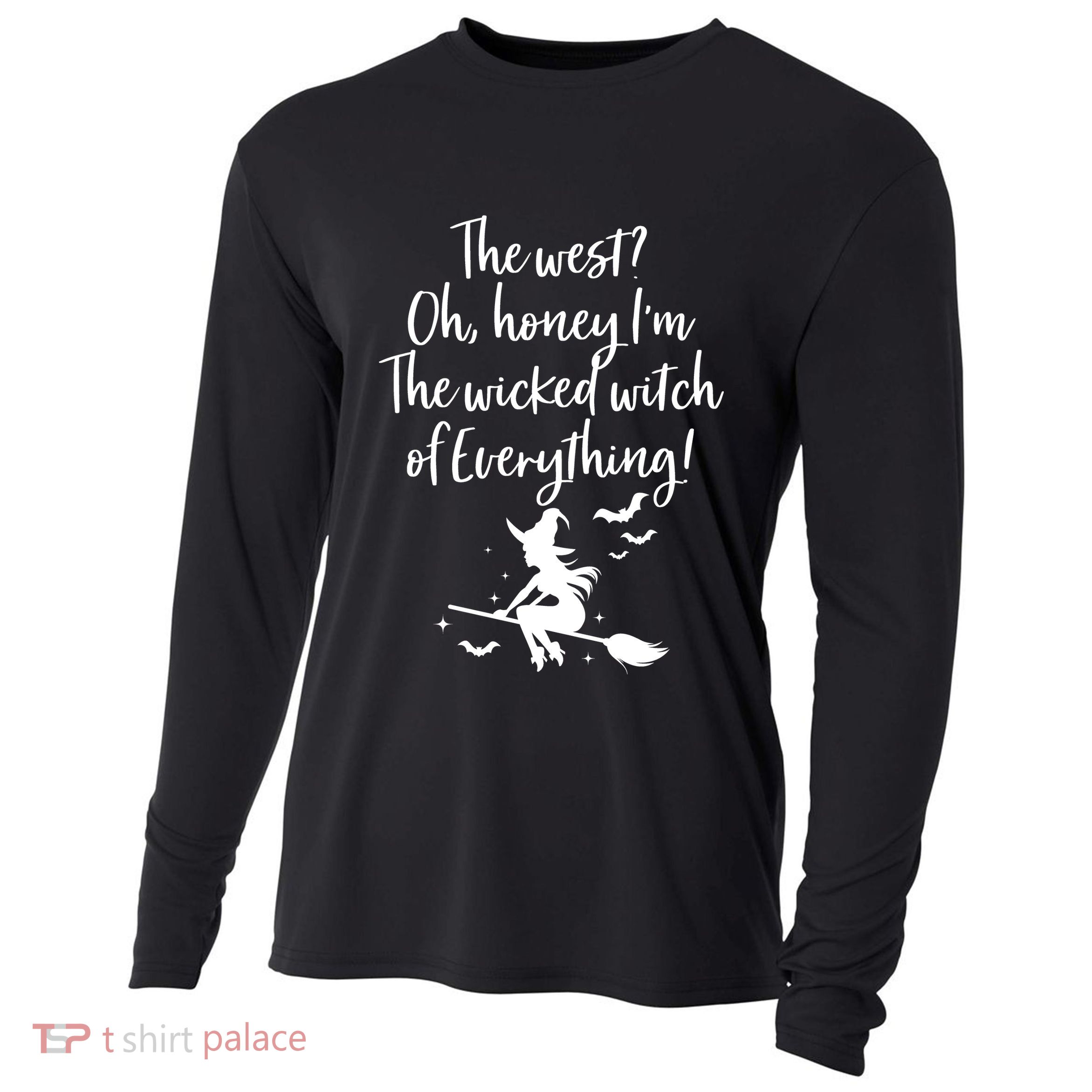Witched Witch OF Everything Cooling Performance Long Sleeve Crew
