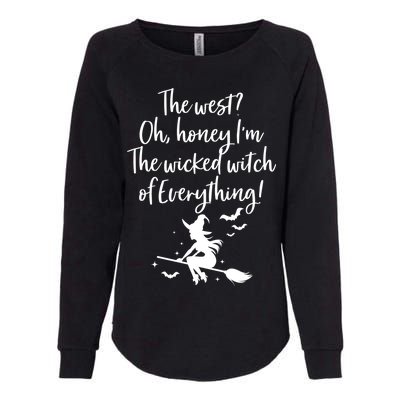 Witched Witch OF Everything Womens California Wash Sweatshirt