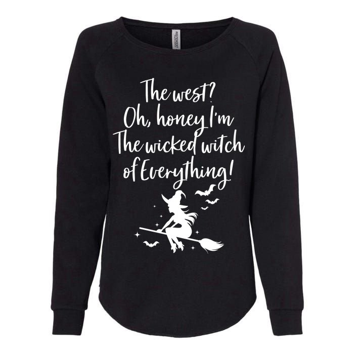 Witched Witch OF Everything Womens California Wash Sweatshirt